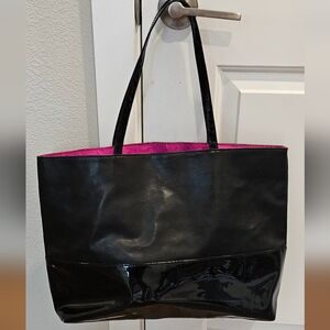 Calvin Klein Black and Pink Tote Bag